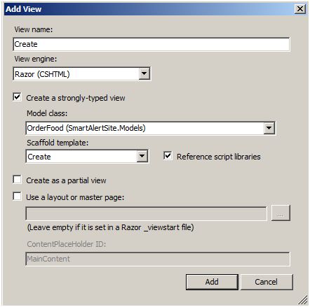 Adding View of Confirmation Controller